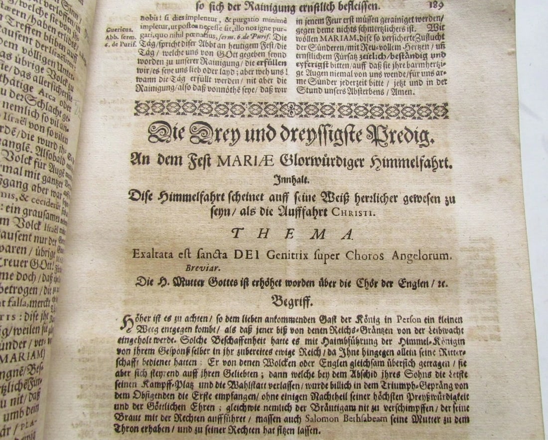 1683 ANTIQUE VELLUM BOUND FOLIO in GERMAN by JESUIT JOANNE BODLER - 7