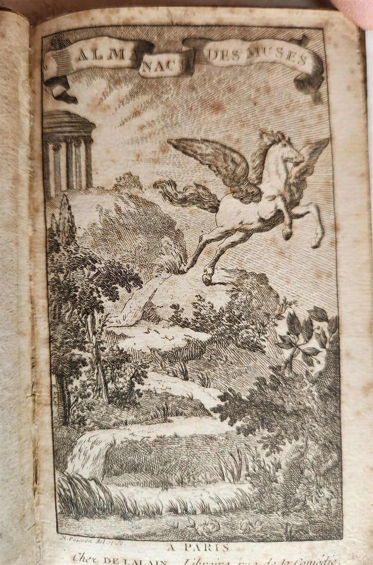 1765-1787 ALMANACH DES MUSES 24 VOLUMES antique POETRY LITERATURE DECORATIVE - 7