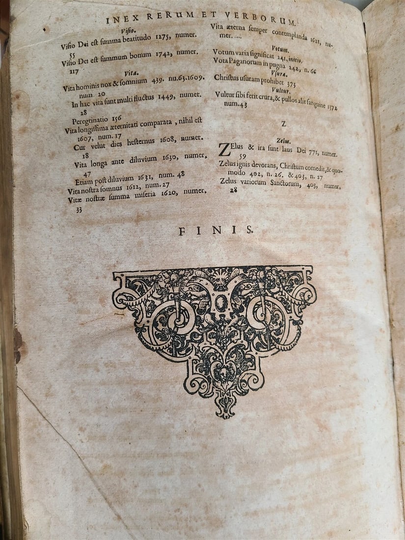 1682 Psalmorum Davidicorum 2 FOLIO VELLUM BOUND VOLUMES antique LATIN BIBLE - 7