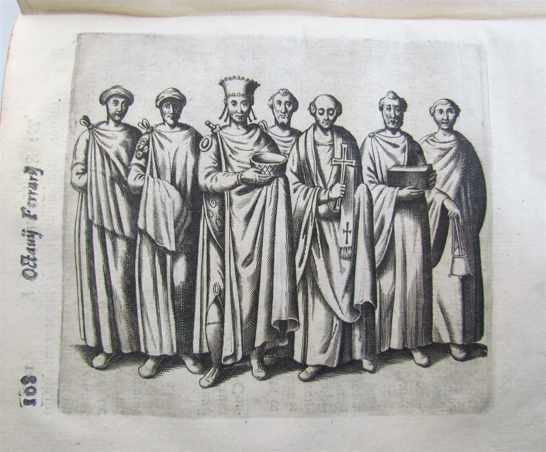 1654 ROMAN CLOTHING STUDY Ferrarius Octavius ILLUSTRATED VELLUM BINDING antique - 6