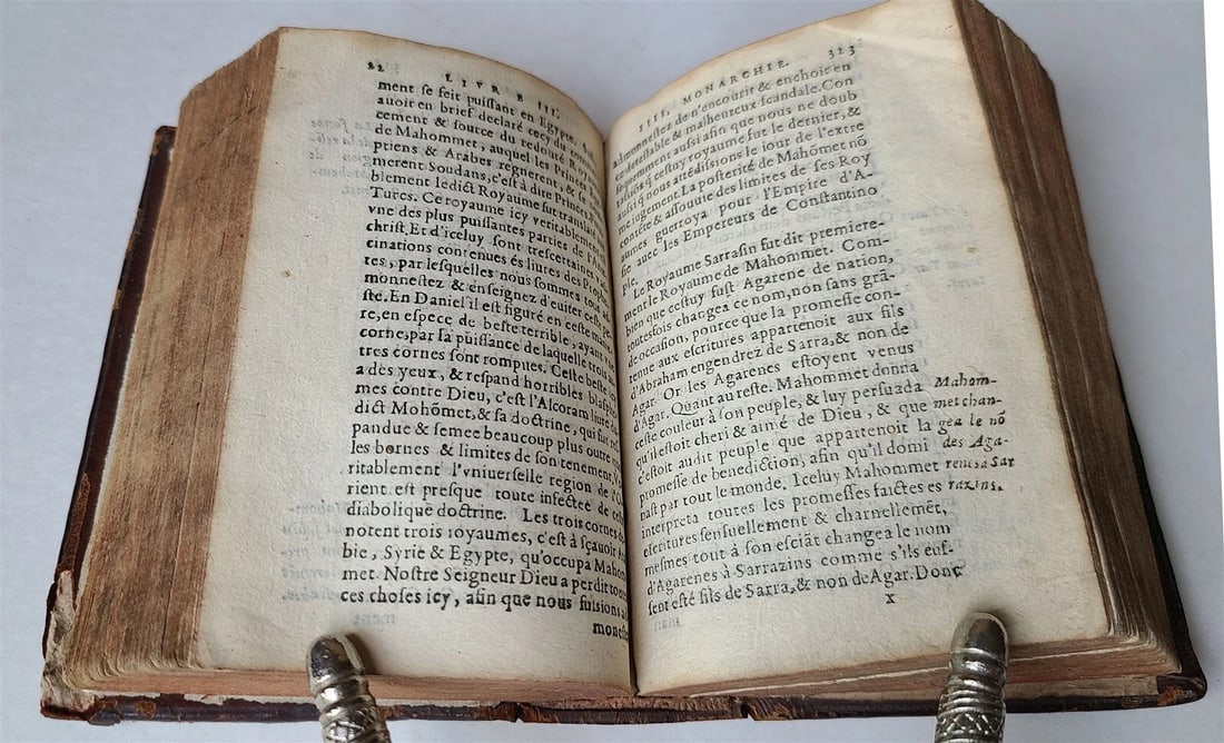 1577 HISTORIC CHRONICLE by JEAN CARION antique in FRENCH - 4