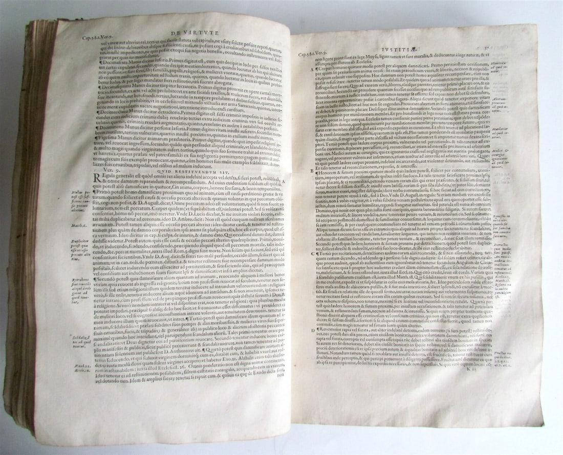 1558 Ad Naturalem Et Christianam Philosophiam antique VELLUM BOUND FOLIO - 5