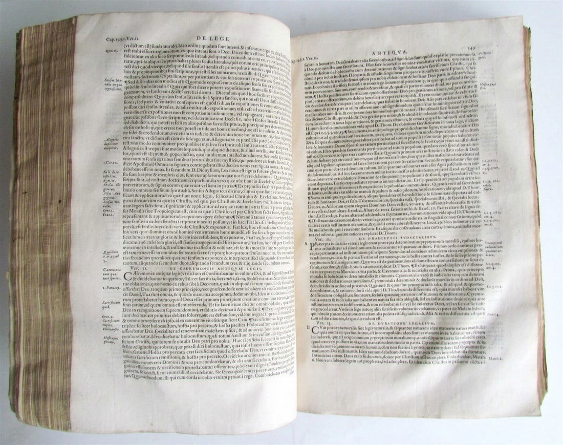 1558 Ad Naturalem Et Christianam Philosophiam antique VELLUM BOUND FOLIO - 6