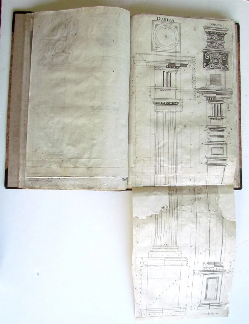 1672 ARCHITECTURE Georg Caspar ERASMUS antique ILLUSTRATED Seulen-Buch GERMAN - 7