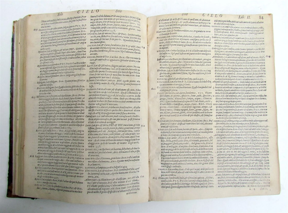 1575 Francesco ALUNNO POETRY antique 16th century Della fabrica del mondo - 5