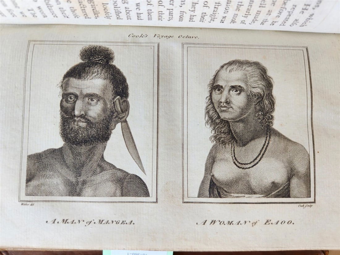 1784 VOYAGE of CAPTAIN COOK 4 vols ILLUSTRATED w/ 49 PLATES antique ENGLISH - 6