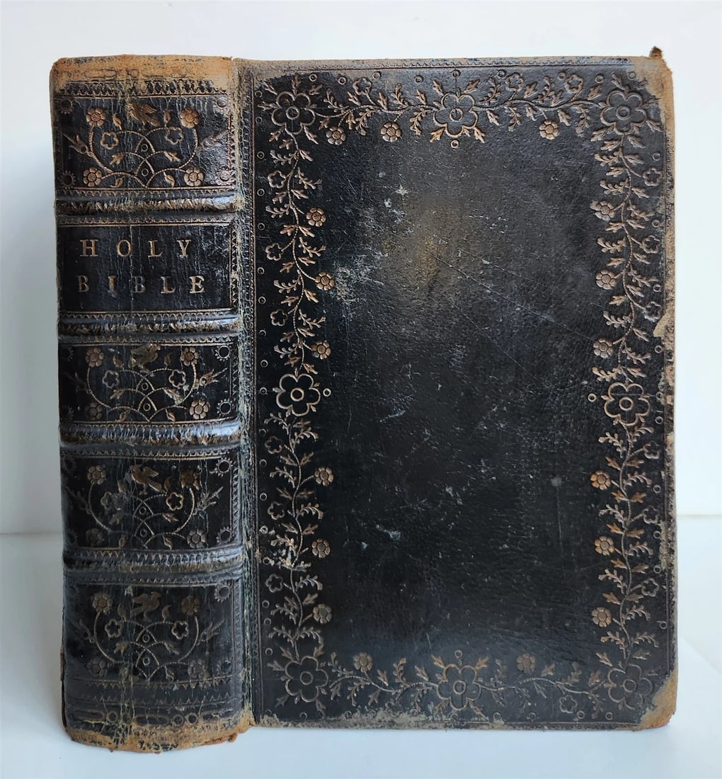 1661 BIBLE in ENGLISH antique OLD TESTAMENT Cambridge - 3