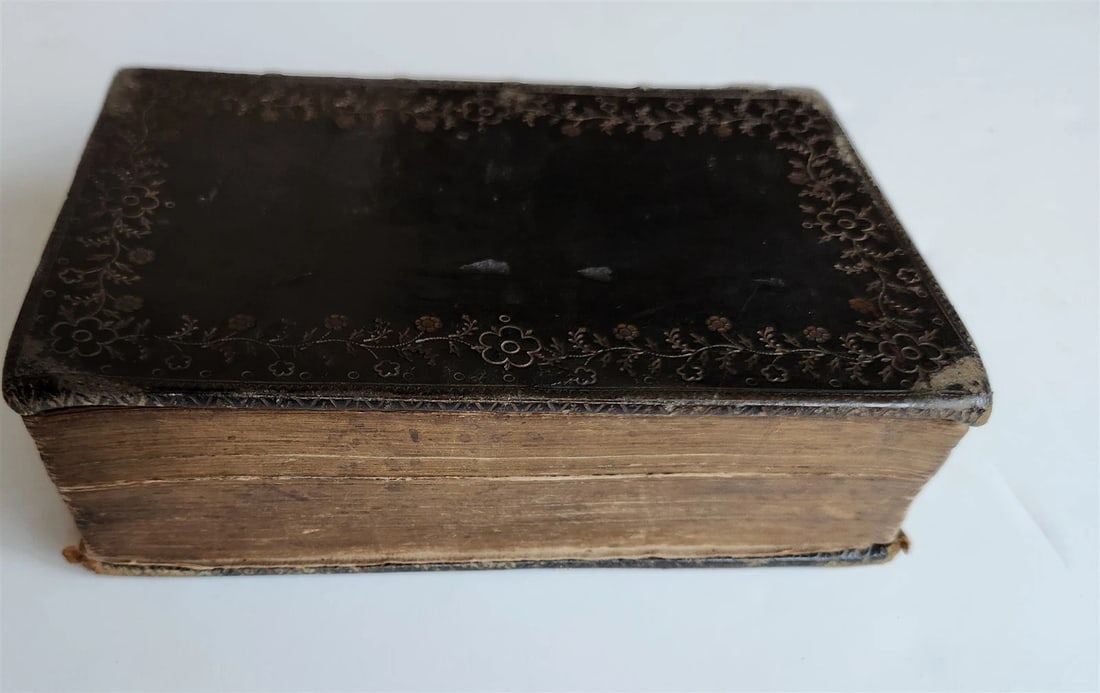 1661 BIBLE in ENGLISH antique OLD TESTAMENT Cambridge - 5