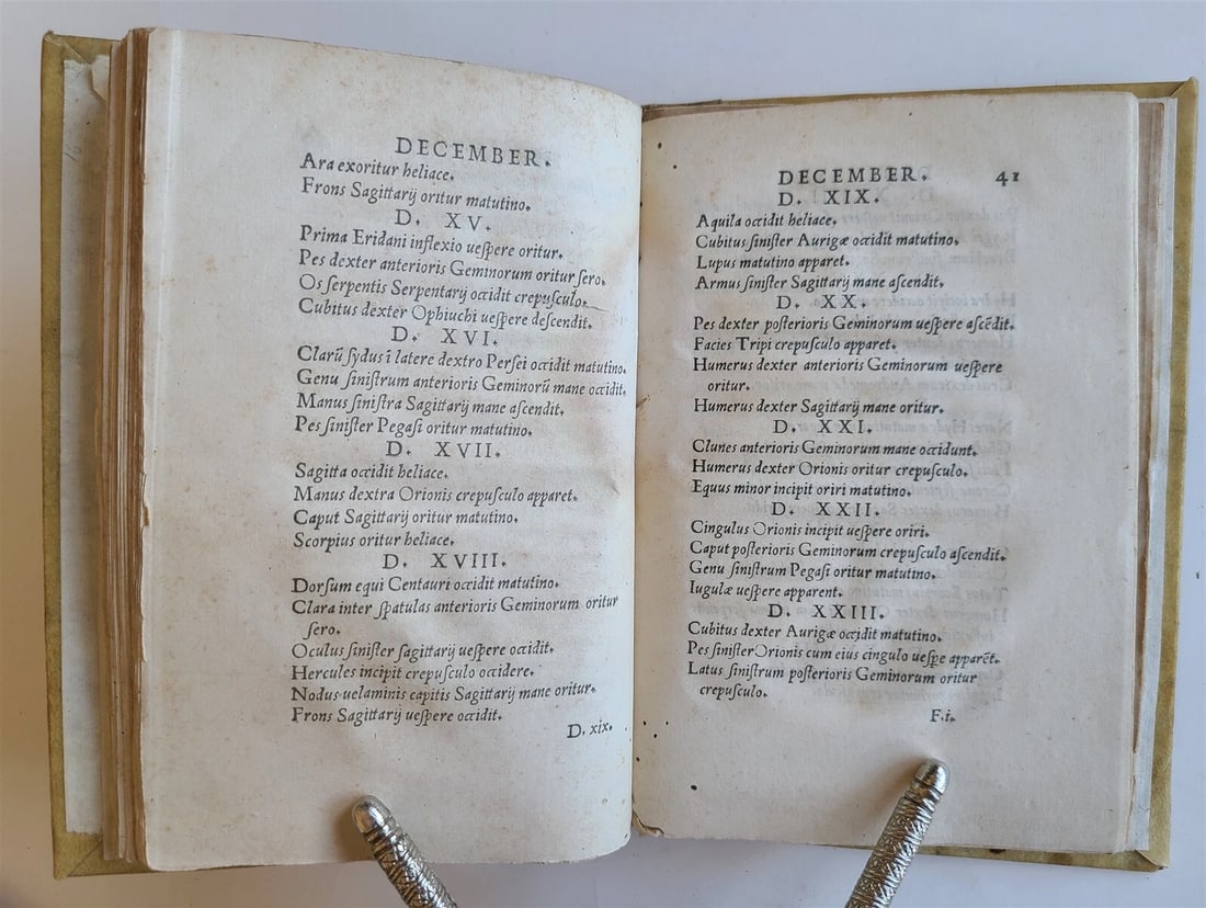 1531 ASTROLOGY & ASTRONOMY TREATISE Sirigatti antique De ortu et occasu signorum - 7