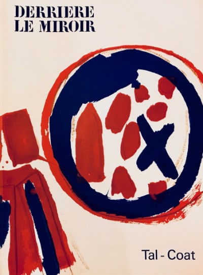 Tal-Coat Original Lithograph DM01131 Derriere le miroir 1962: Title: Tal-Coat Original Lithograph DM01131 Derriere le miroir 1962 Description: Artist: Pierre Tal-Coat Country: France Title: Untitled DM07131 Medium: Original Lithograph Marks: Not signed, not
