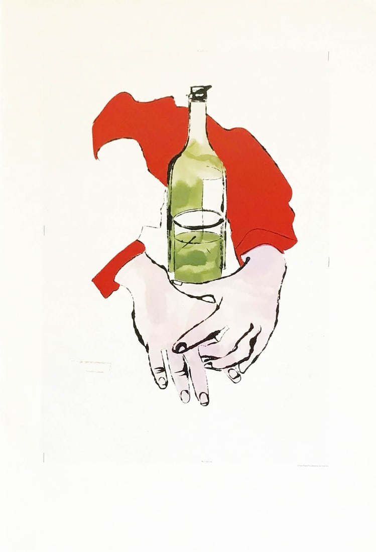 1999 Andy Warhol print Pop Art Grand Passion 5: Title: 1999 Andy Warhol print Pop Art Grand Passion 5 Description: Artist: Andy Warhol Country: USA Title: Grand Passion 5 Printed: Offset on luster paper 1999 Paper Size: 19.50 x 13.50 inch Provenanc