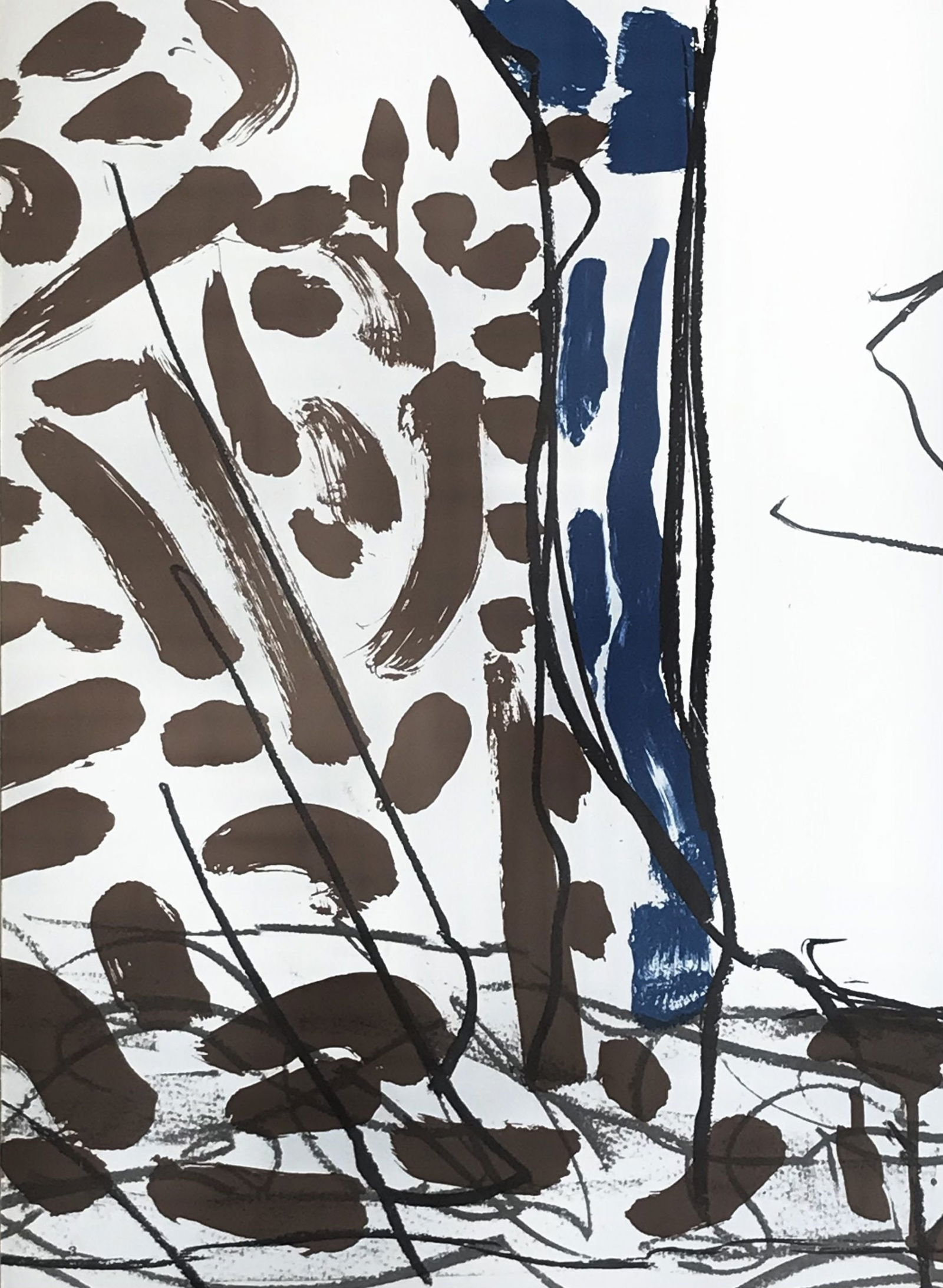 Riopelle Lithograph DM09208 Derriere le Miroir 1970: Title: Riopelle Lithograph DM09208 Derriere le Miroir 1970 Description: Artist: Riopelle Jean-Paul Country: Canada Title: DM09208 Medium: Original Lithograph Marks: Not signed, not numbered Paper: Siz