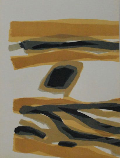 Ubac Original Lithograph DM08142b Derriere le Miroir 1964: Title: Ubac Original Lithograph DM08142b Derriere le Miroir 1964 Description: Artist: Raoul Ubac Country: Belgium Title: Untitled - DM08142b Medium: Original Lithograph Marks: Not signed, not numbered