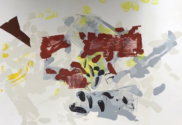 Riopelle Original Lithograph DM07171d Derriere le Miroir: Title: Riopelle Original Lithograph DM07171d Derriere le Miroir Description: Artist: Jean-Paul Riopelle Country: Canada Title: Untitled DM07171 Medium: Original Lithograph Marks: Not signed, not numbe