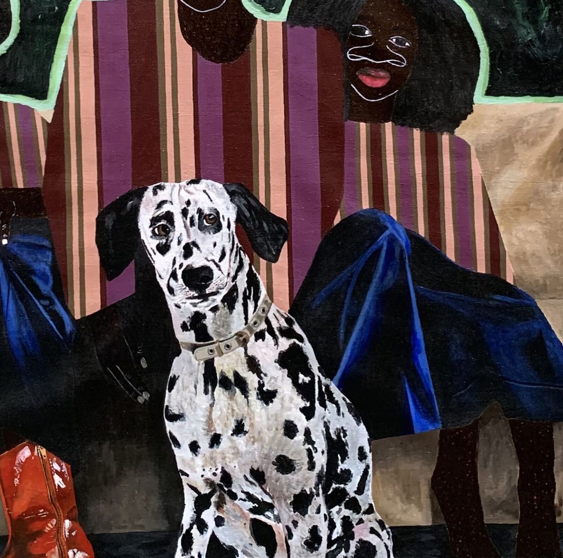 Acrylic painting Bound by light Akintomide Akinshola - 6