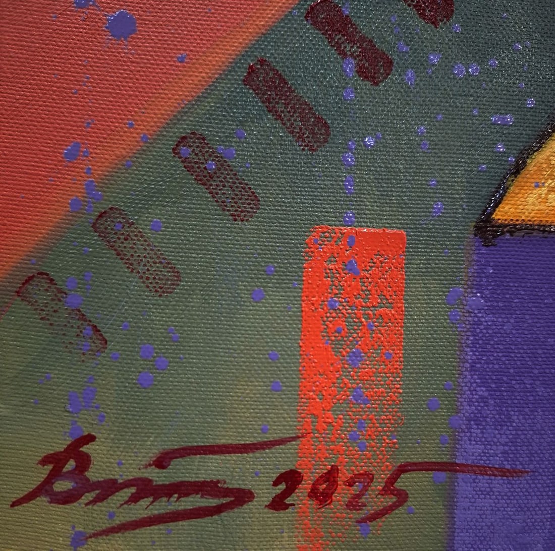 Oil painting Queen colors Sergey Voichenko - 8