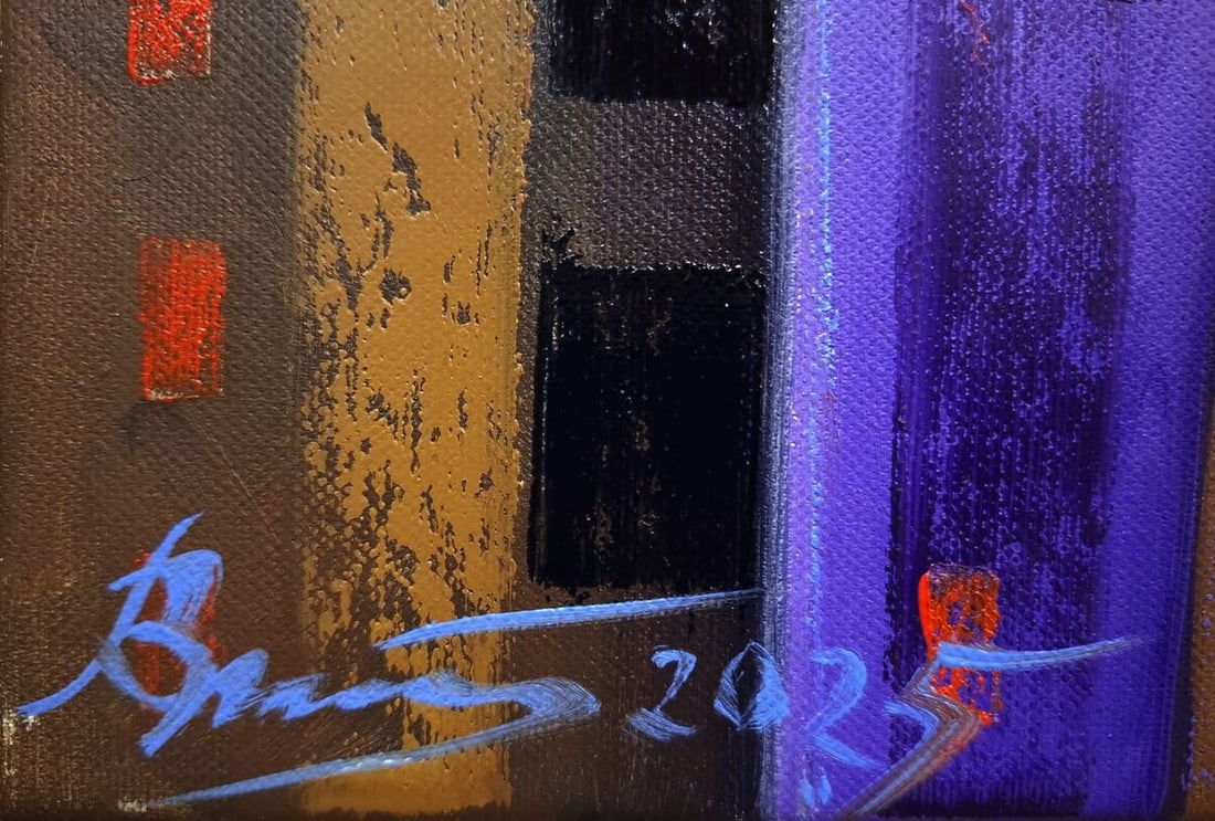 Oil painting Urban sunset Sergey Voichenko - 8