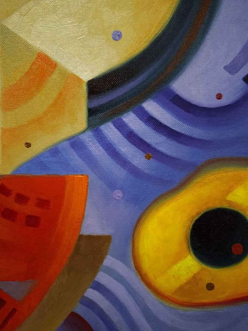 Oil painting Yin Yang Abstraction Sergey Voichenko - 6