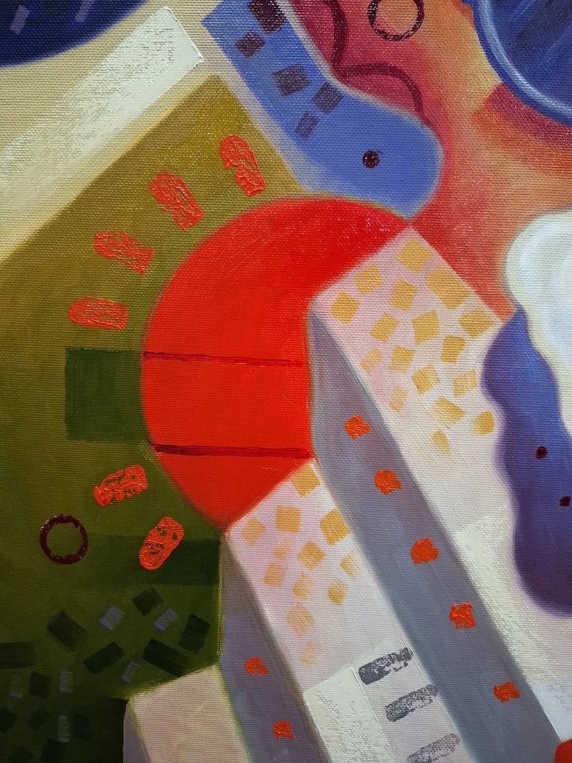 Oil painting Quick breakfast Sergey Voichenko - 6