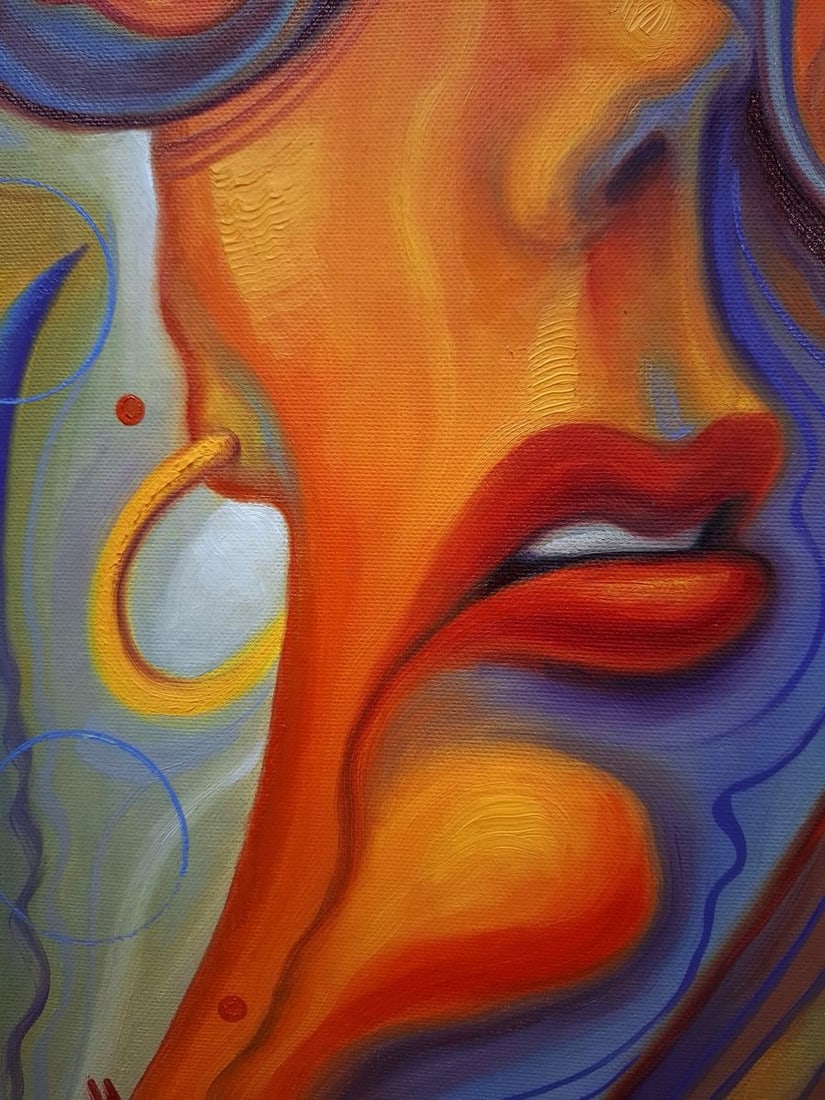 Oil painting At noon in summer Sergey Voichenko - 7