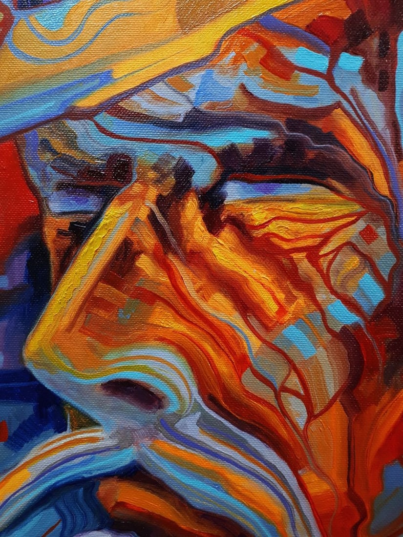 Oil painting Thoughts of Don Quixote Sergey Voichenko - 4