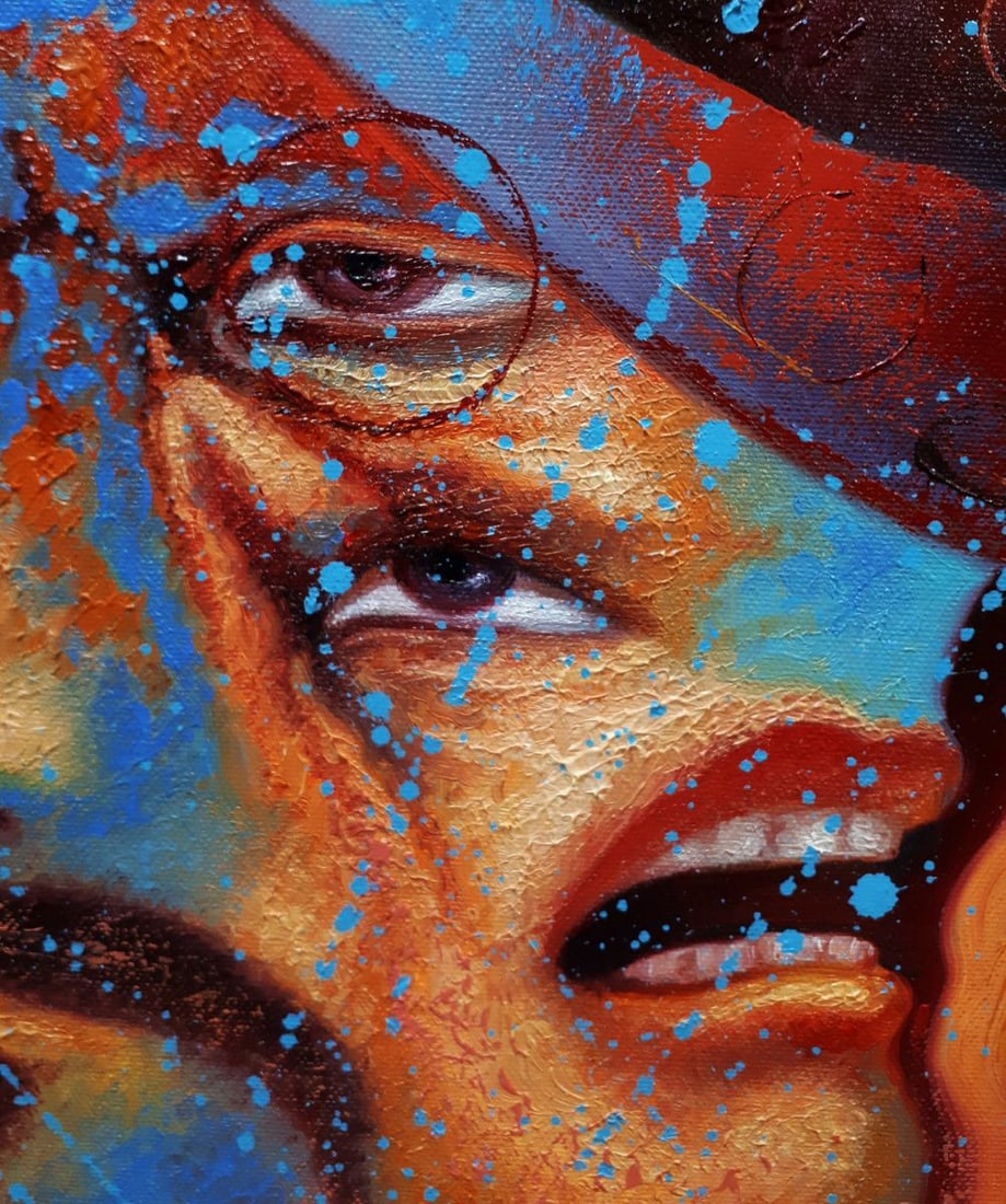 Oil painting Conquistador and Peyote Sergey Voichenko - 6