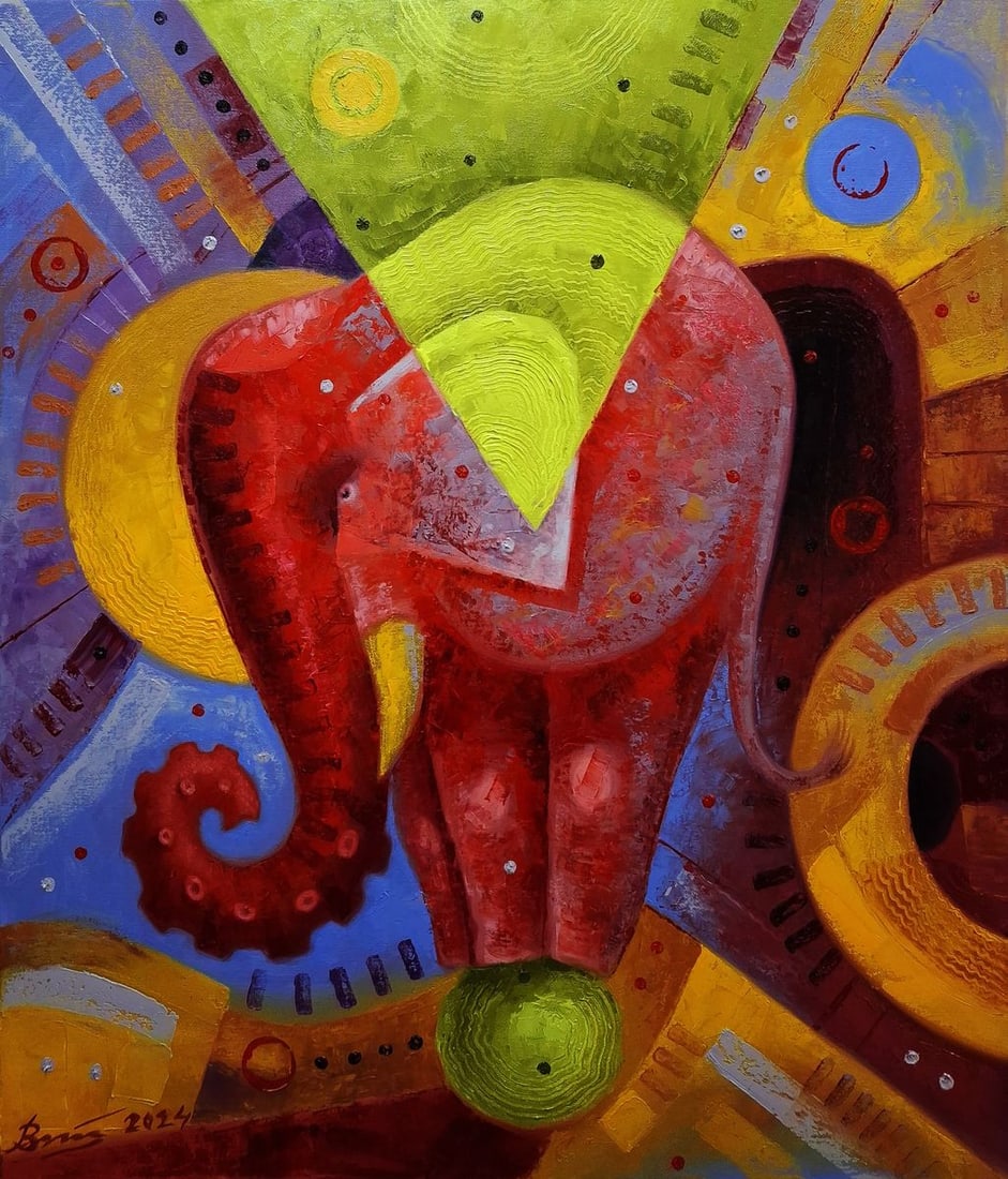 Oil painting In the arena Sergey Voichenko: Title: Oil painting In the arena Sergey Voichenko Description: No.Voich 156 *** ABOUT THIS PAINTING *** * TITLE: "In the arena" * ARTISTS: Sergey Voichenko * SIZE: 70x60 cm/'27.55x23.62 inches' *