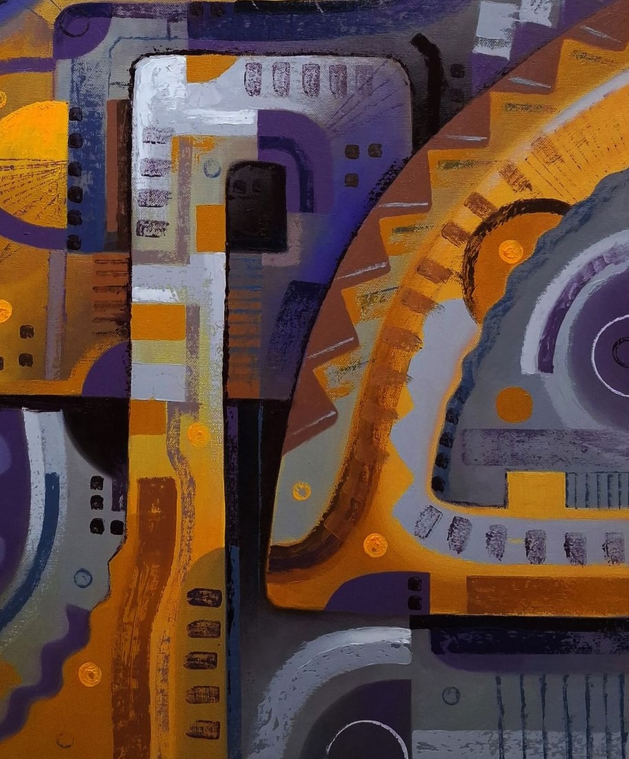 Oil painting Walking in the labyrinth Sergey Voichenko - 7