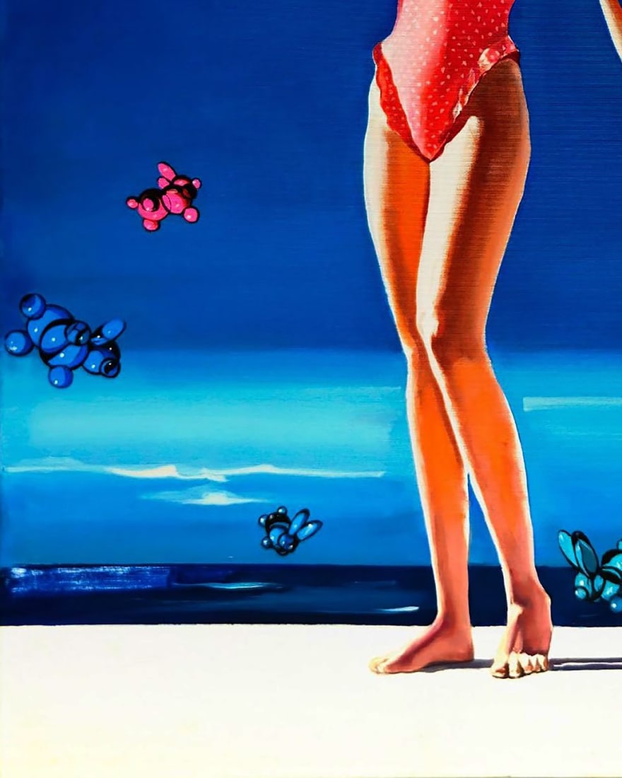 Oil painting Girls at the sea Igor Konovalov - 5