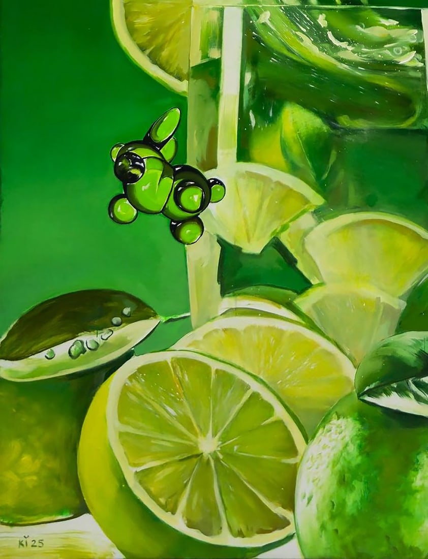 Oil painting The sour taste of lime Igor Konovalov - 5
