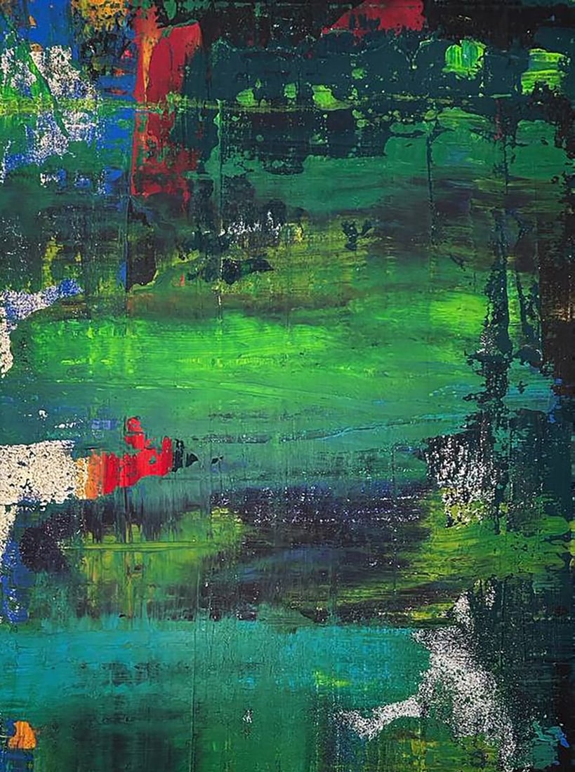 Acrylic painting Walk in the forest Olga Melezhik - 7