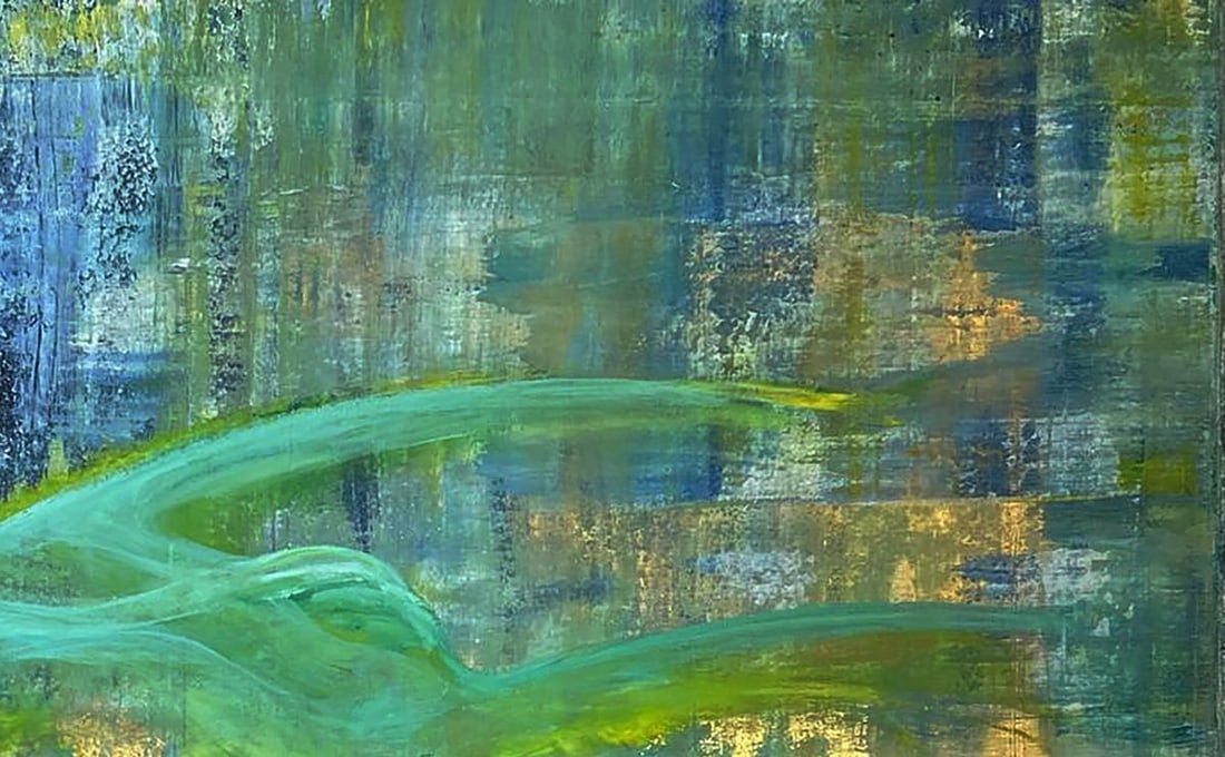 Acrylic painting Summer dream Olga Melezhik - 7