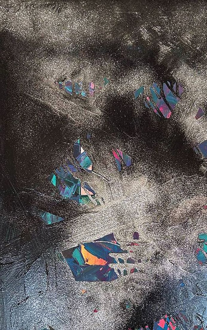 Acrylic painting Galaxy of the Soul Olga Melezhik - 6