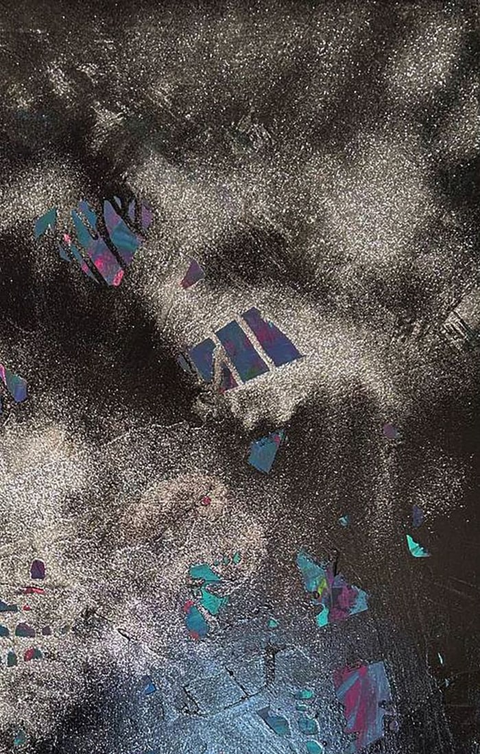 Acrylic painting Galaxy of the Soul Olga Melezhik - 7