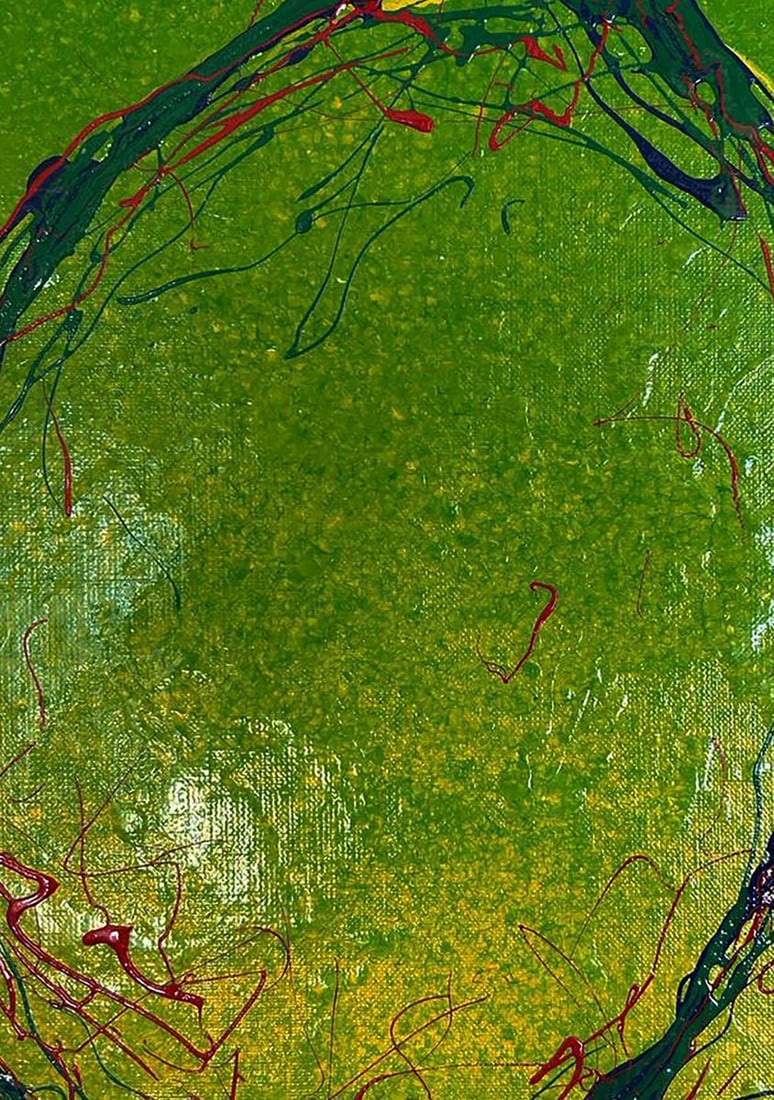 Acrylic painting Bright lemon Olga Melezhik - 8