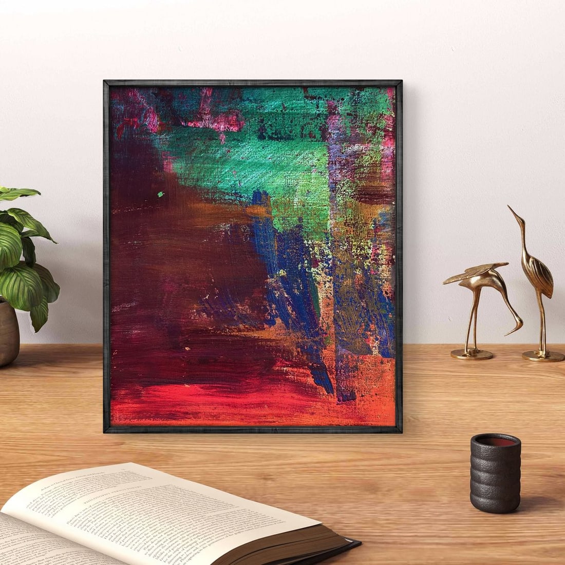 Acrylic painting Pursuit of a dream Olga Melezhik - 2