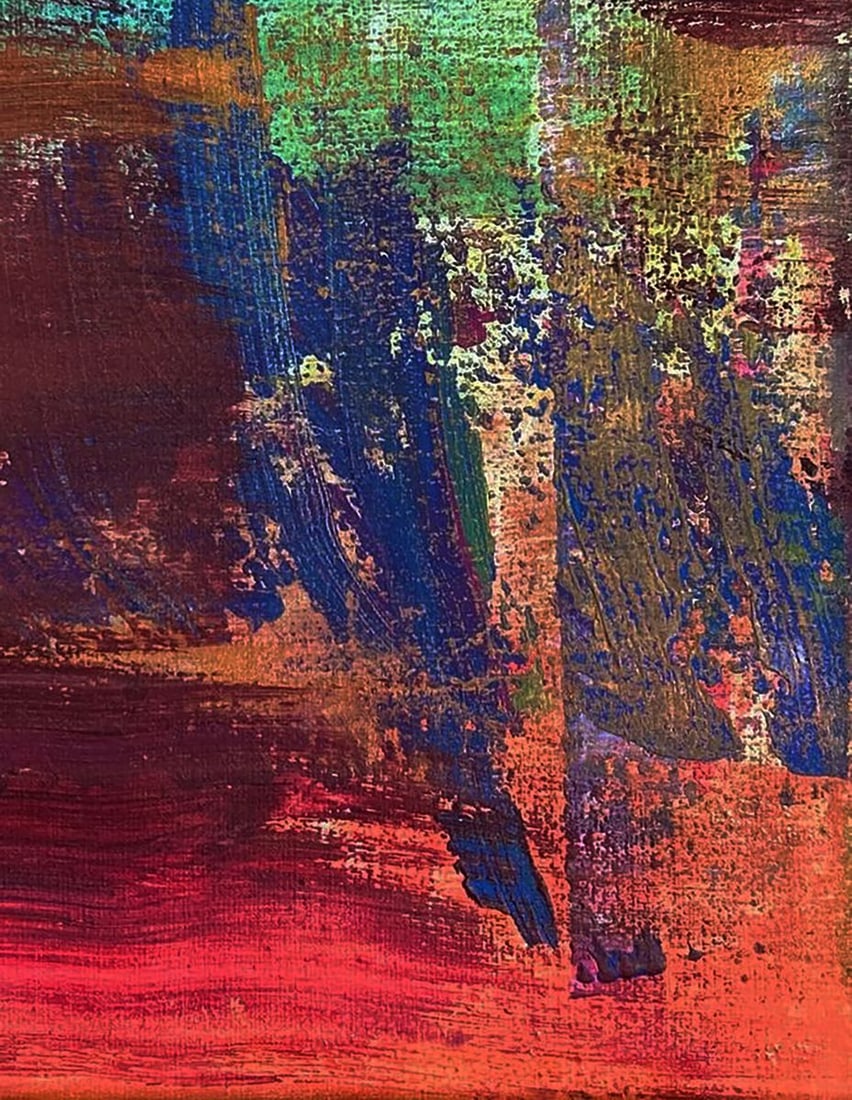 Acrylic painting Pursuit of a dream Olga Melezhik - 4