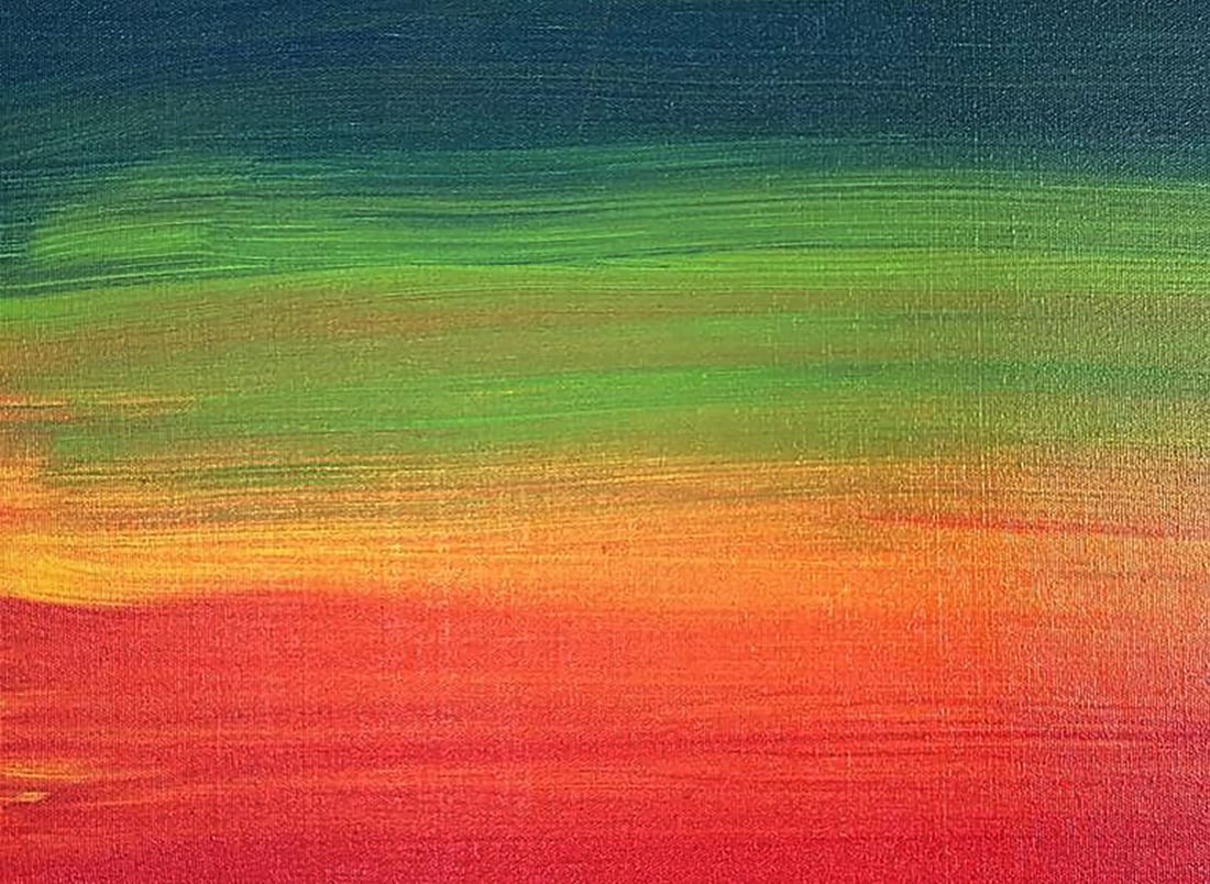 Acrylic painting Calm and focused Olga Melezhik - 5