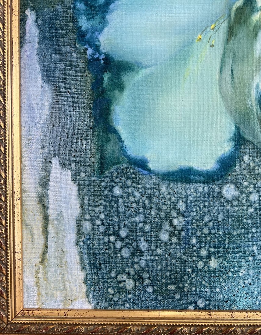 Oil painting A flower that remembers the rain Vasily Korkishko - 7