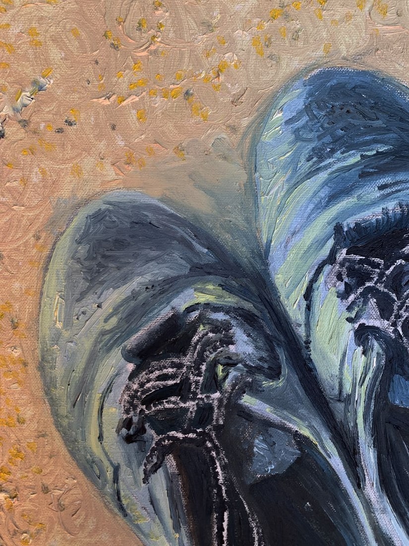 Oil painting Five coins for happiness Dmitry Arkadyev - 4