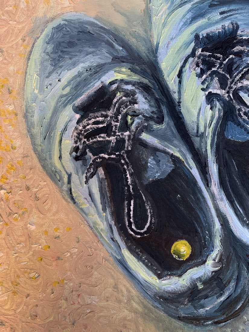 Oil painting Five coins for happiness Dmitry Arkadyev - 5