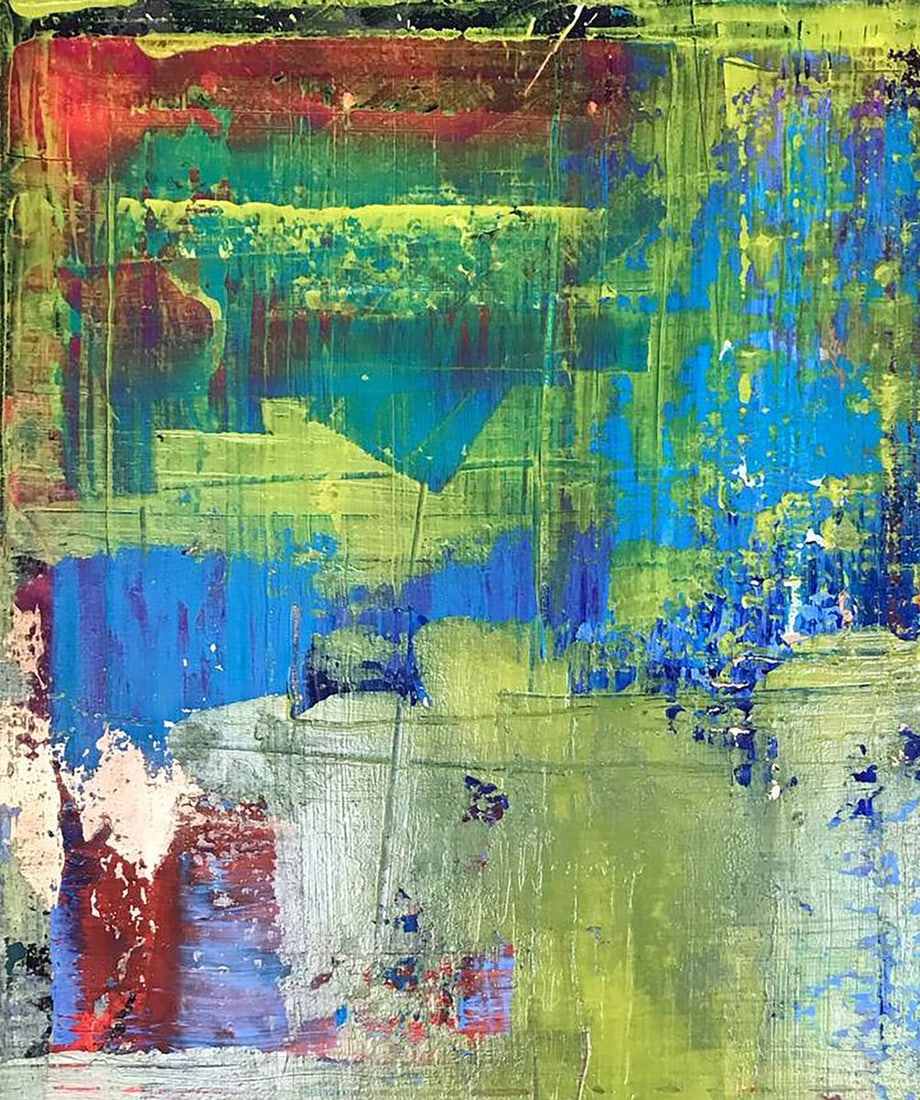 Acrylic painting Tender summer Olga Melezhik - 4