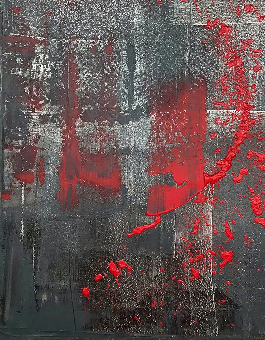 Acrylic painting Night melody Olga Melezhik - 6