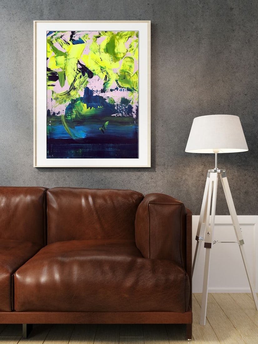 Acrylic painting Orgasmic life Olga Melezhik - 2