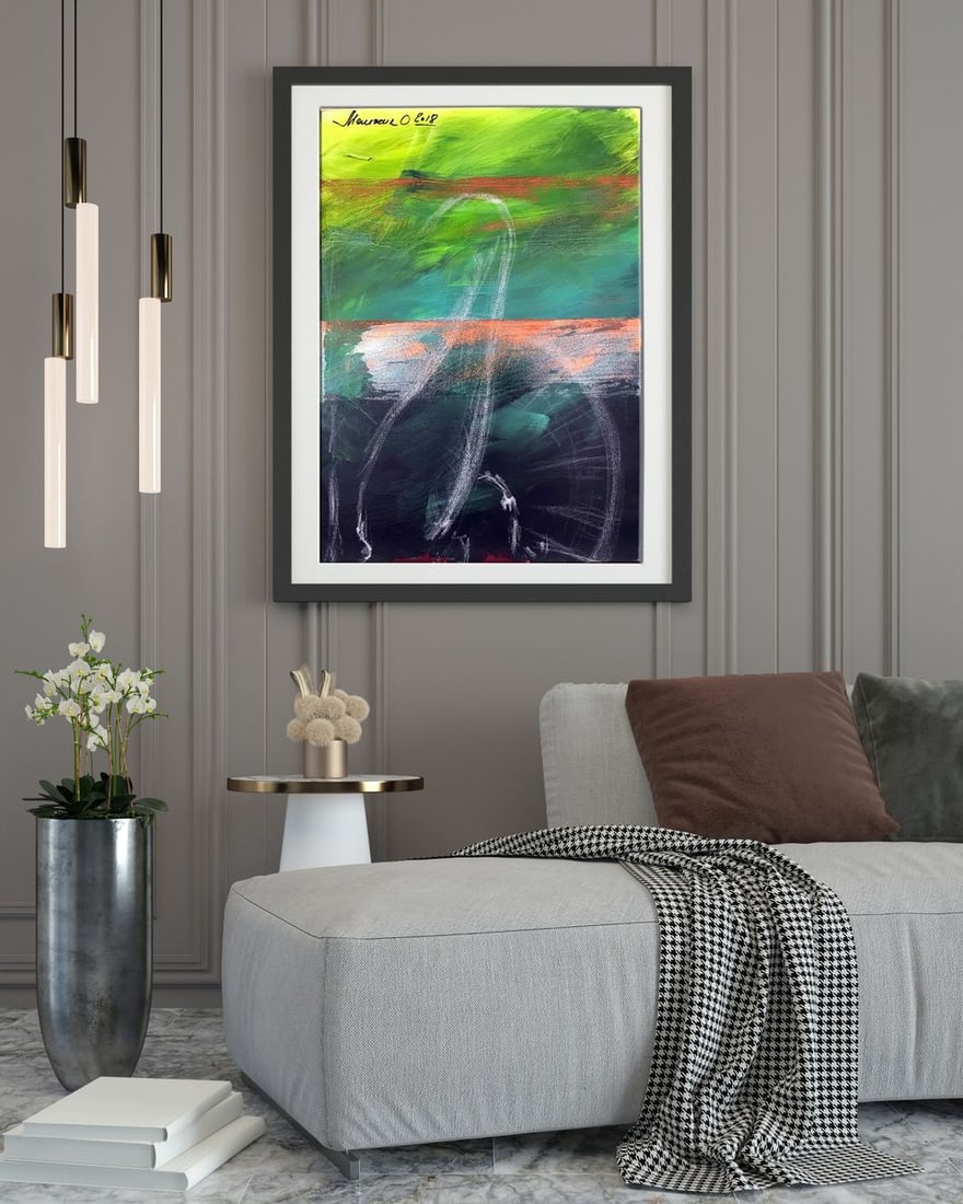 Acrylic painting Joy Olga Melezhik - 3