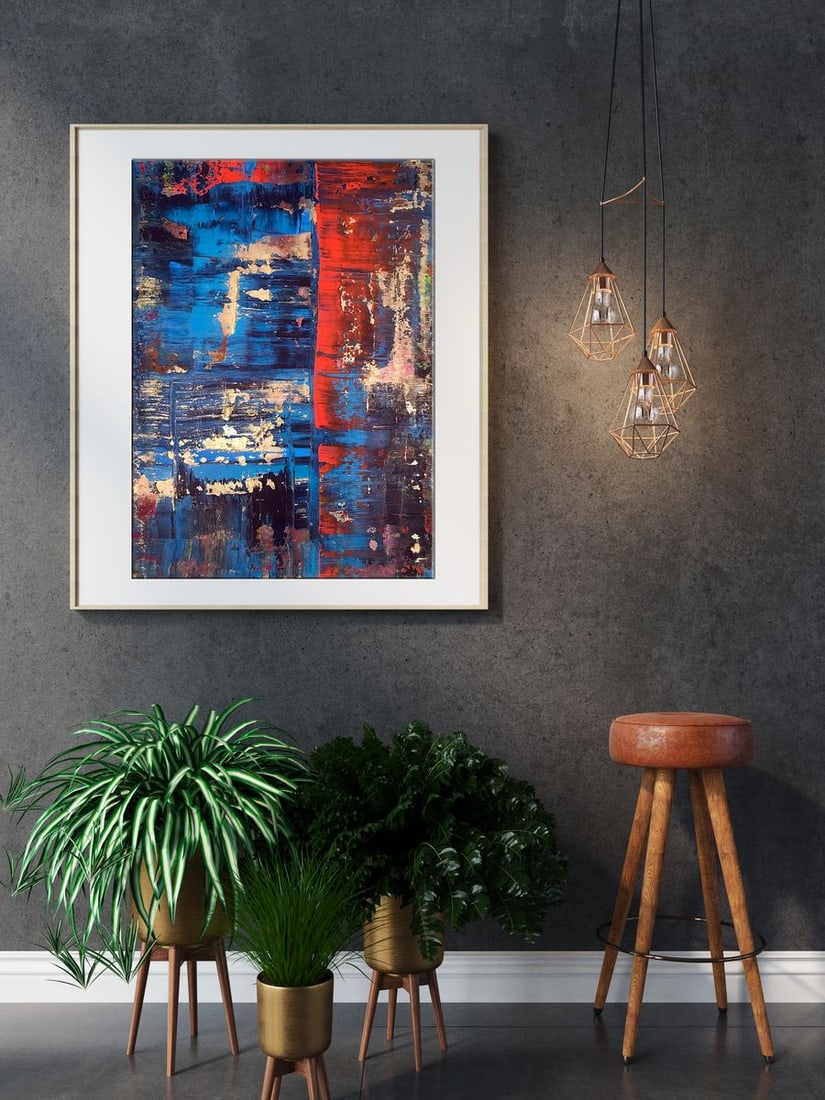 Acrylic painting Pleasure Olga Melezhik - 2