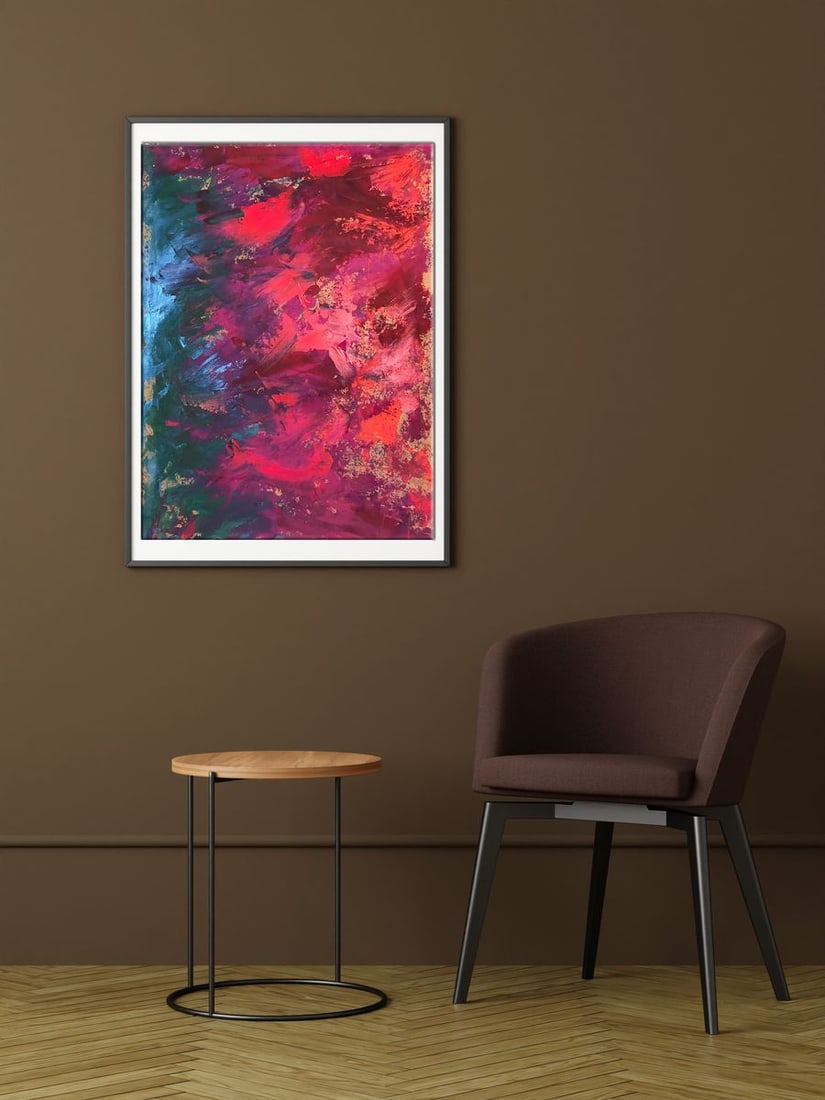 Acrylic painting Colors inside Olga Melezhik - 2