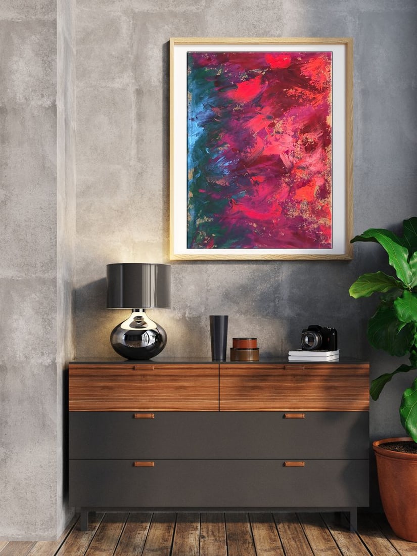 Acrylic painting Colors inside Olga Melezhik - 3