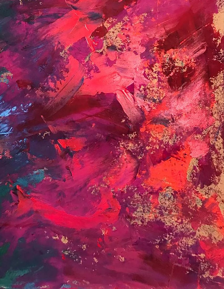 Acrylic painting Colors inside Olga Melezhik - 7