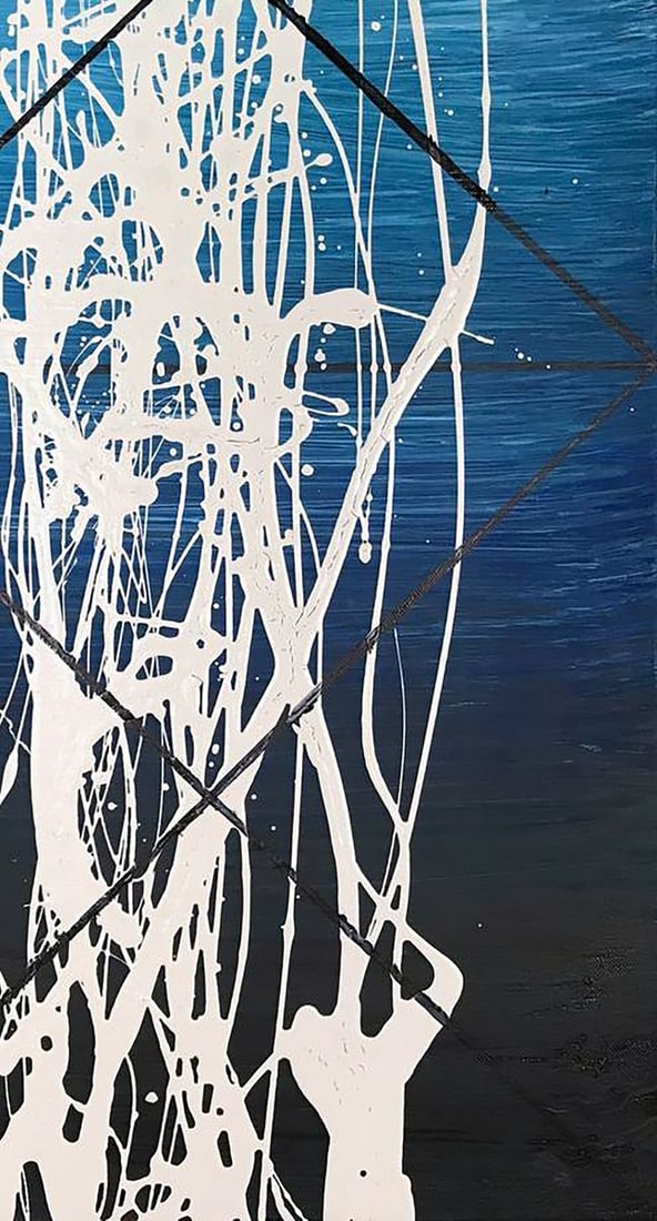 Acrylic painting Energy Olga Melezhik - 7